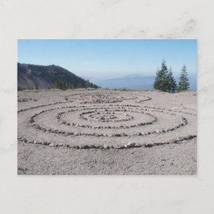 Shasta Labyrinth Postcard