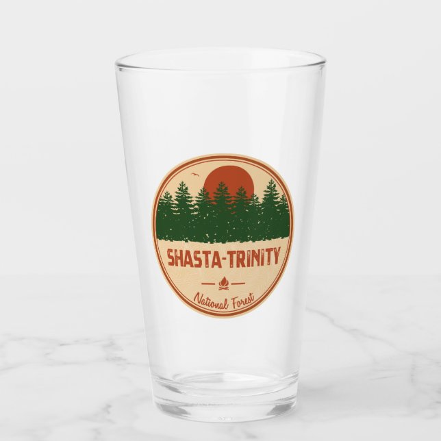 Shasta-Trinity National Forest Glass (Front)