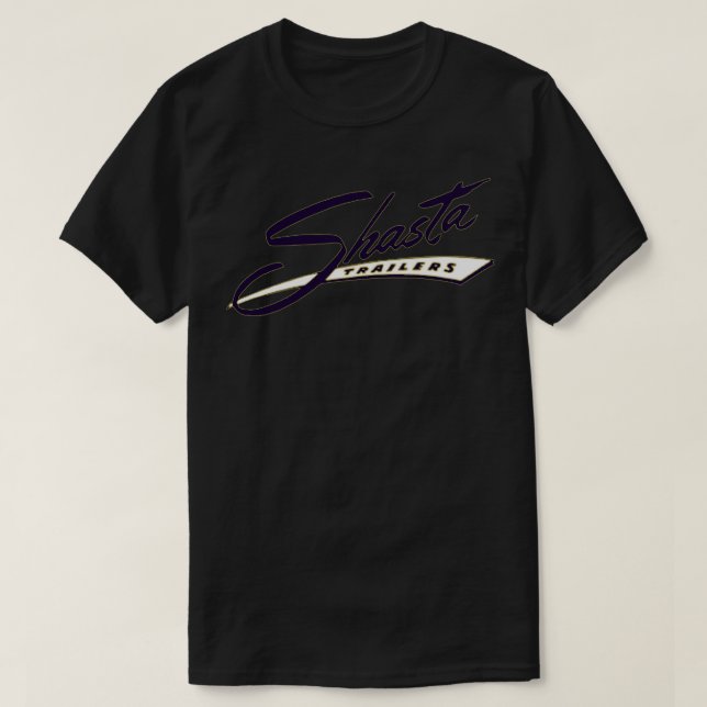 Shasta Vintage Trailers USA T-Shirt (Design Front)