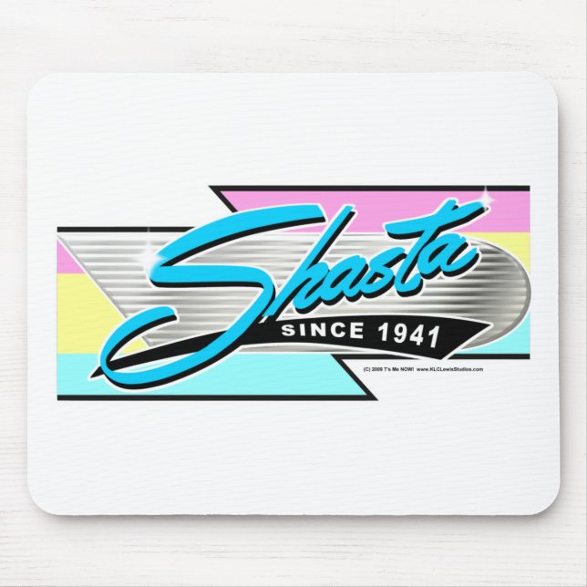 Shasta Z Stripe Mouse Mat (Front)