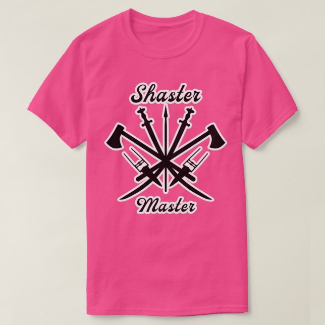 Shaster Master 1 T-Shirt (Design Front)