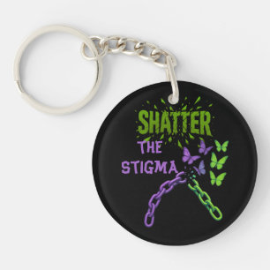 Shatter the Stigma - Mental Health Key Ring