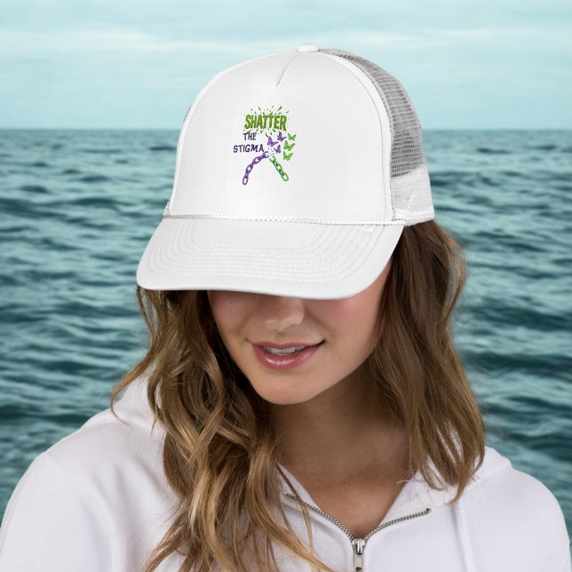 Shatter the Stigma - Mental Health Trucker Hat (Creator Uploaded)