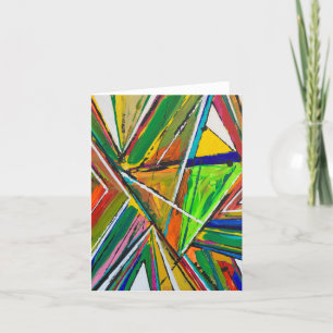 Shattered Blank Note Card