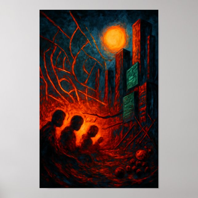 Shattered Eden: The Cruelty of Tomorrow Poster (Front)