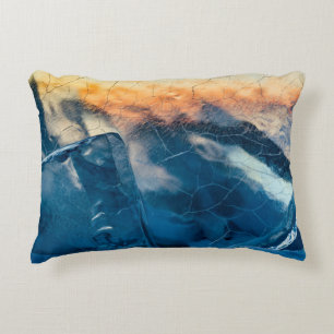 Shattered glass decorative cushion