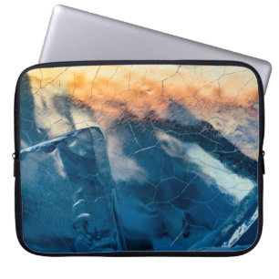 Shattered glass laptop sleeve