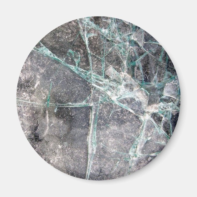 Shattered Glass Magnet (Front)