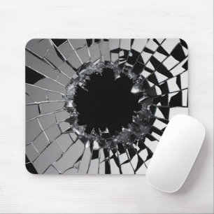 Shattered Glass Shards Mouse Mat