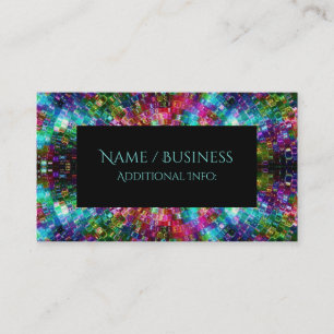 Shattered Glass Spiral Business Card 3