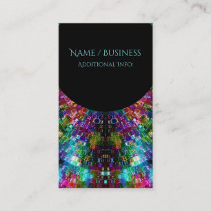 Shattered Glass Spiral Business Card 4