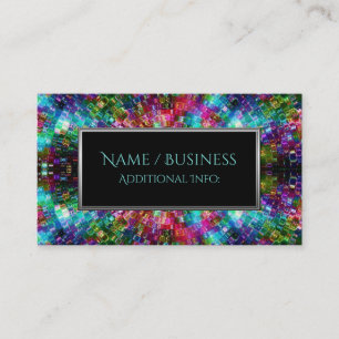 Shattered Glass Spiral Business Card 6