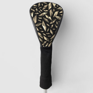 Shattered Gold Golf Head Cover