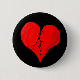 shattered heart button
