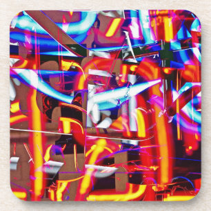 shattered lights coaster