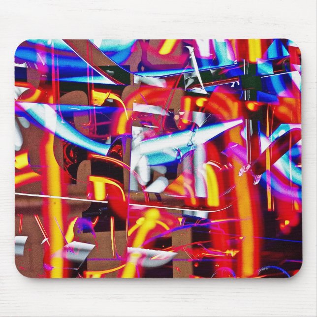 shattered lights mouse mat (Front)