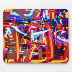 shattered lights mouse mat