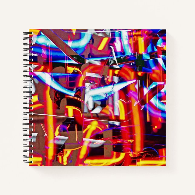 shattered lights notebook (Front)
