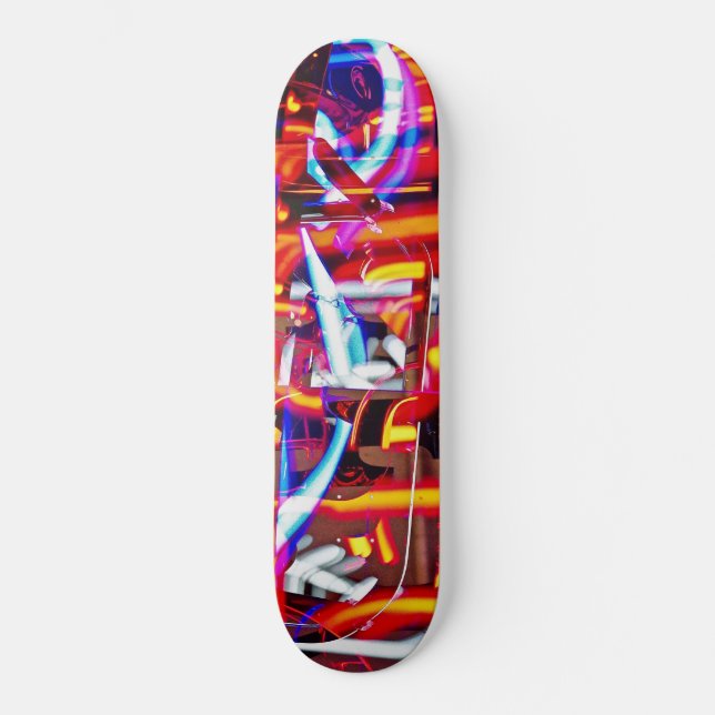 shattered lights skateboard (Front)