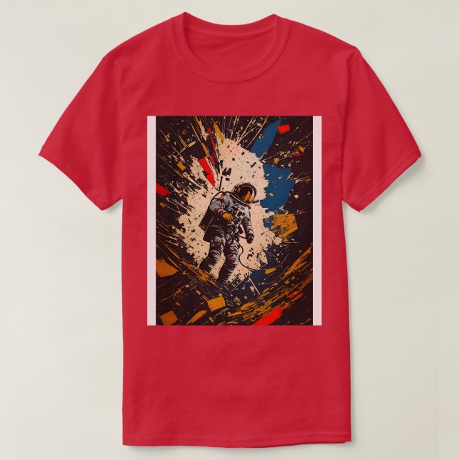 Shattered Space Voyage 3 T-Shirt (Design Front)