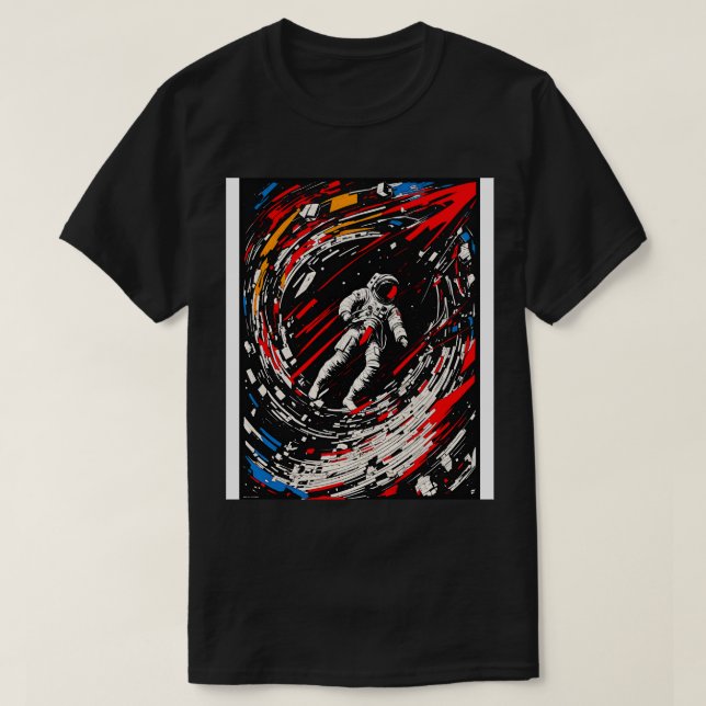 Shattered Space Voyage T-Shirt (Design Front)