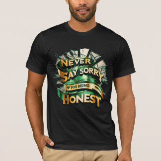 Shatteredxpectations-Never Sorry For Being honest T-Shirt
