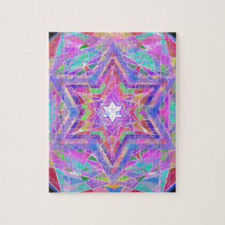 Shatters crystal star. jigsaw puzzle