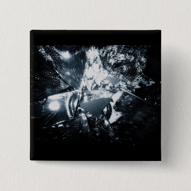 Shattersphere 15 Cm Square Badge (Front)