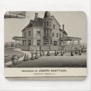 Shattuck residence, McLane Mills Mouse Mat