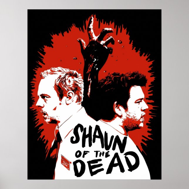 Shaun of the dead poster (Front)
