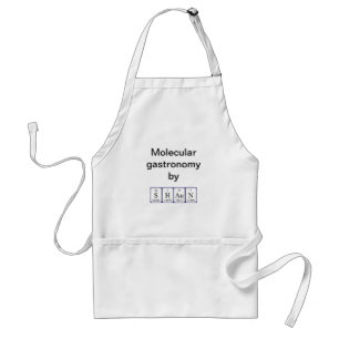 Shaun periodic table name apron