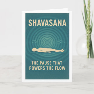 Shavasana Card