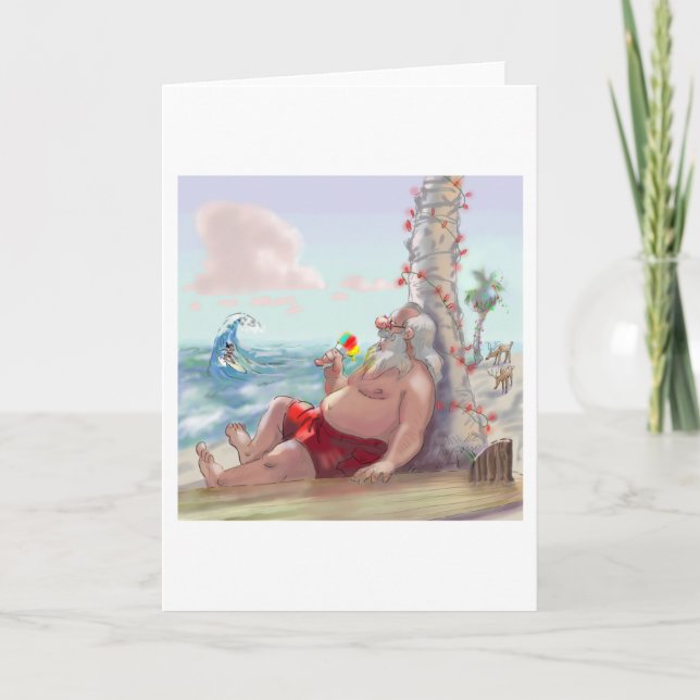 sHaVe IcE sAnTa Holiday Card (Front)