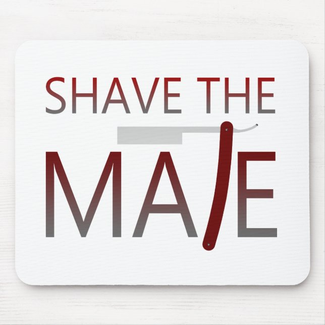 Shave The Mate Mouse Mat (Front)