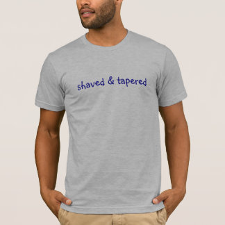 shaved and tapered T-Shirt