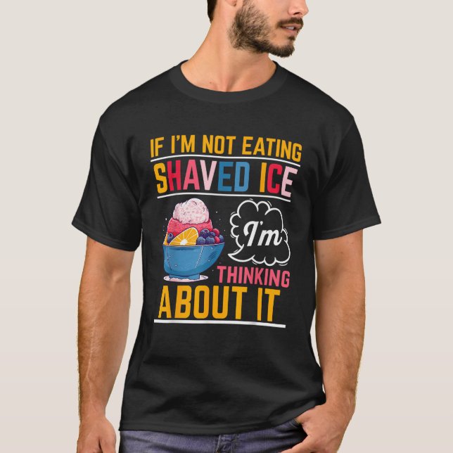 Shaved ice  Funny Hawaiian Shave Ice Cream Snow Co T-Shirt (Front)