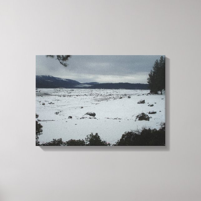 Shaver Lake Californina Canvas Print (Front)