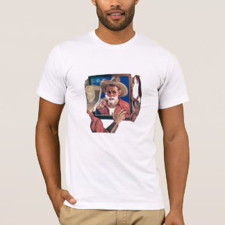 Shaving Cowboy T-Shirt