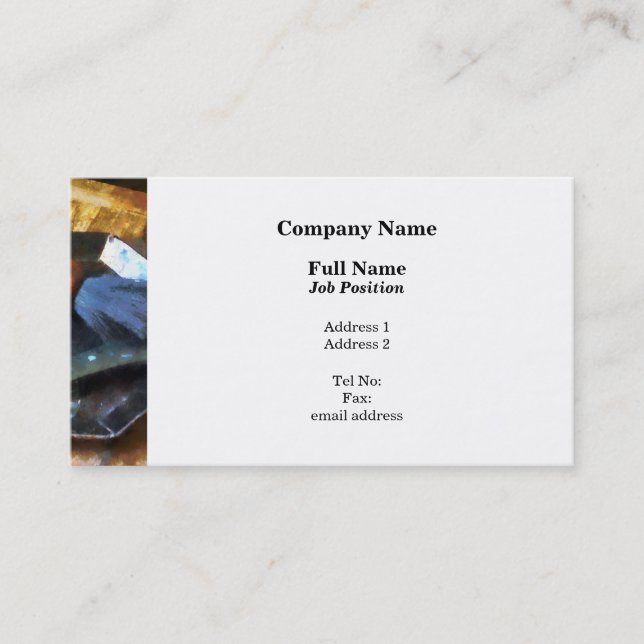 Shaving Kit Business Card (Front)