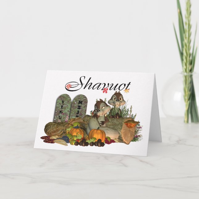 Shavuot Greeting Card (Front)