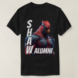SHAW ALUMNI T-Shirt Text on Back Design 3