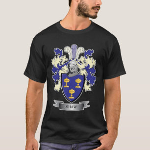 Shaw Family Crest Coat of Arms T-Shirt