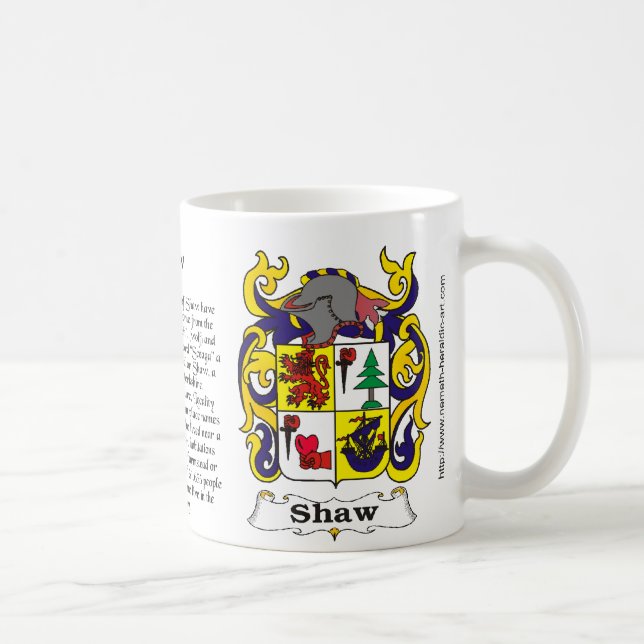 Shaw Family Crest Mug (Right)