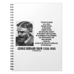 Shaw Stability Gold Honesty Members Government Qte Notebook