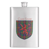 Shaw Tartan Scottish Plaid Lion Rampant