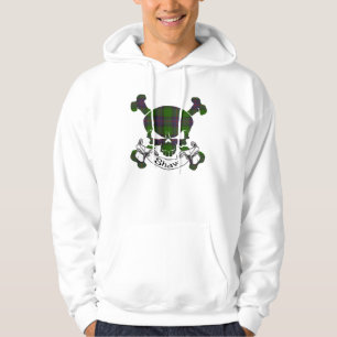 Shaw Tartan Skull Hoodie