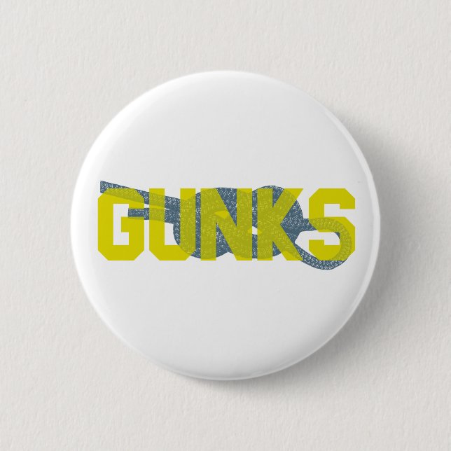 Shawagunks Climbing 6 Cm Round Badge (Front)