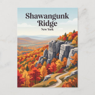Shawangunk Ridge USA Postcard