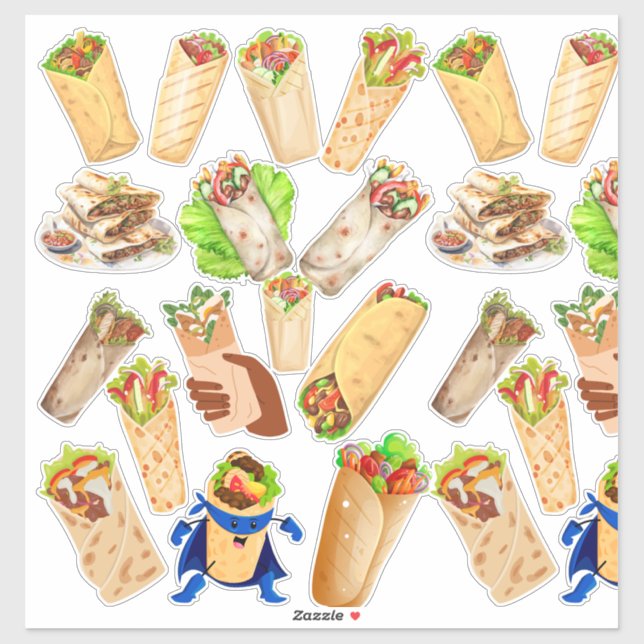 Shawarma Collage (Sheet)