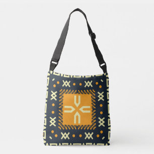 Shawl Design: Indian Batik Square. Crossbody Bag